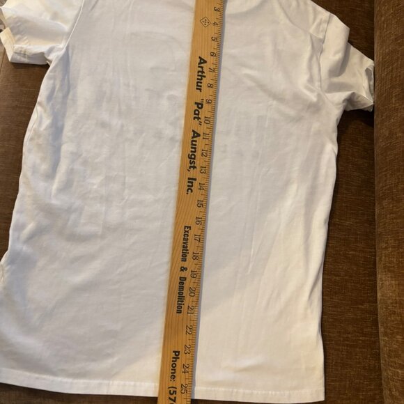 Hollister California Mens White T-Shirt With Embroidered Logo Size S - Picture 5 of 6